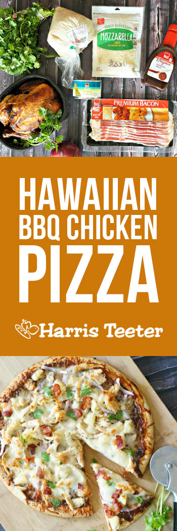 Hawaiian BBQ Chicken Pizza