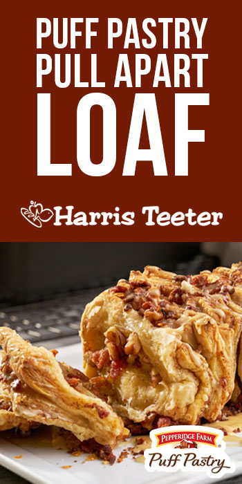 Puff Pastry Pull Apart Loaf with Maple Bacon