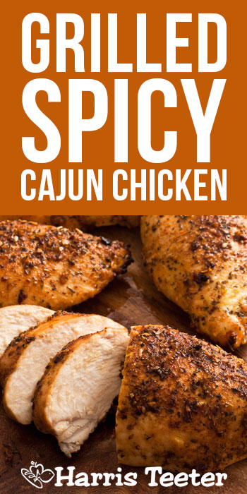 Grilled Spicy Cajun Chicken