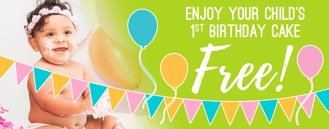 Baby's First Birthday Cake - Free!