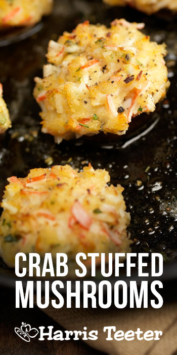 Stuffed Mushrooms with Lumpmeat Crab