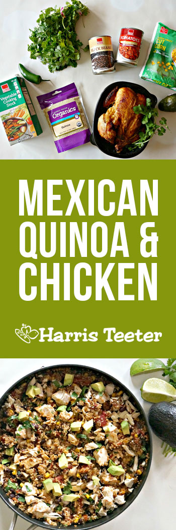 One Pan Mexican Quinoa and Chicken