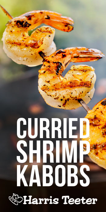 Curried Shrimp Kabobs